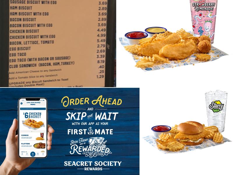 Long John Silver's Menu