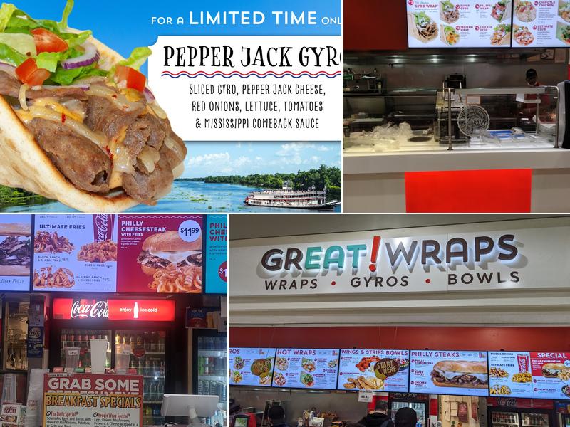 Great!Wraps Menu
