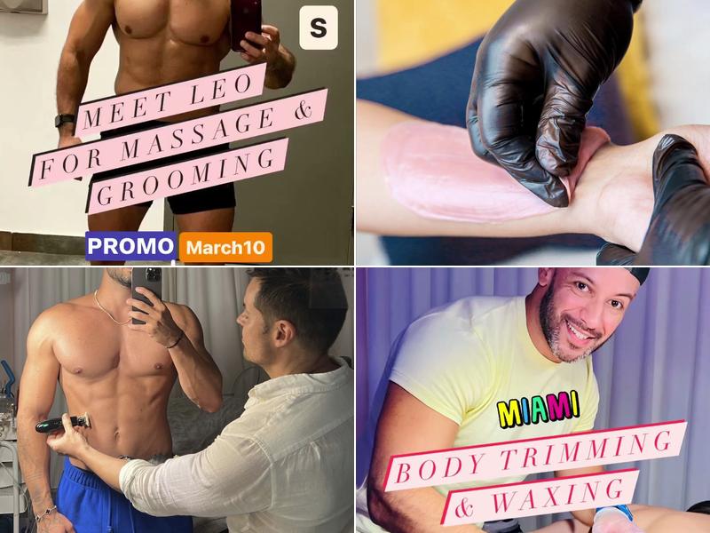 ALEXSPOT24 MASSAGE BODY GROOMING MANSCAPING WAXING MEN SPA