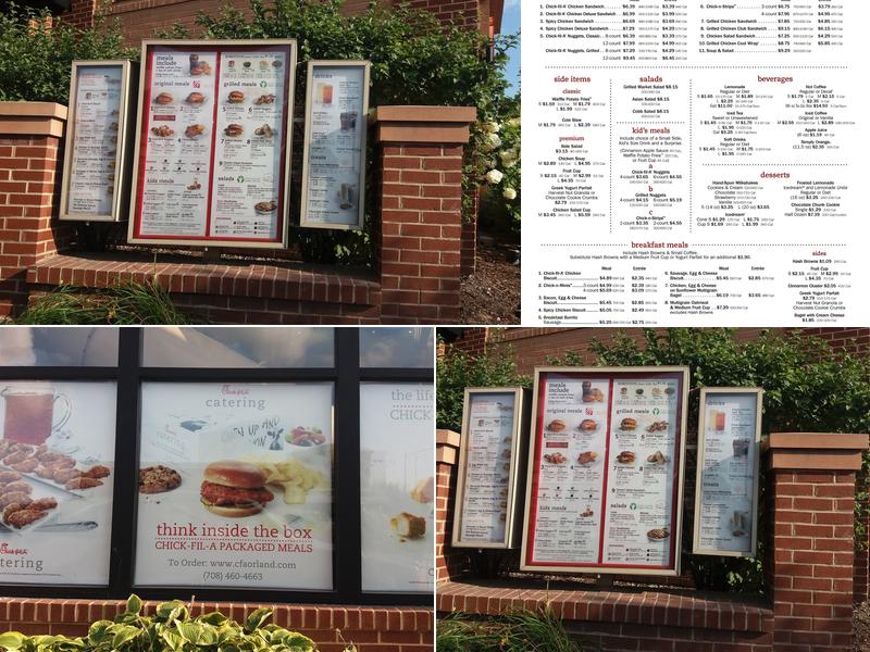 Chick-fil-A Menu