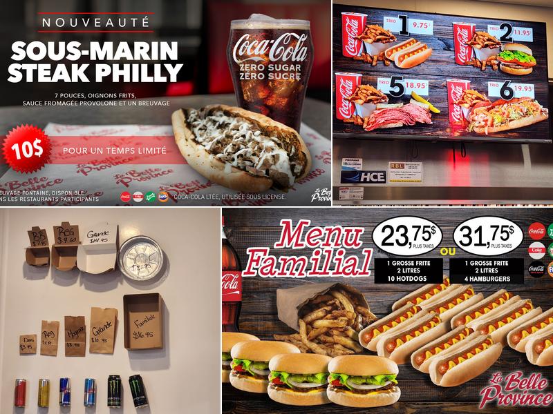 La Belle Province Menu