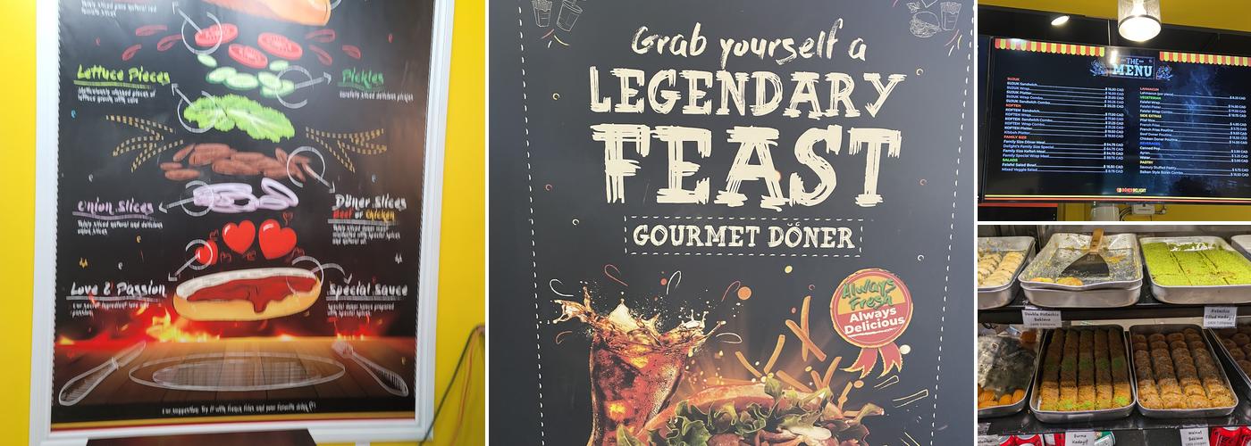 Doner Delight Menu