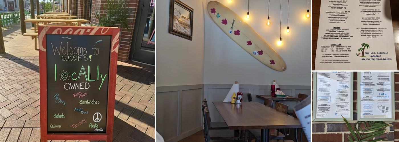 Gussie's Good Vibes & Great Food Menu