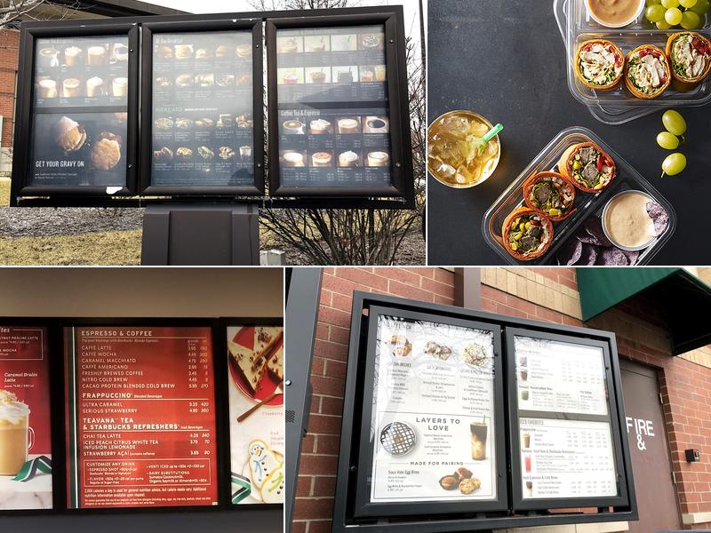 Starbucks Coffee Company Menu