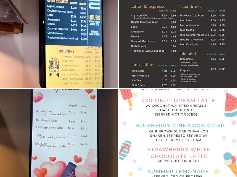 Awaken Coffee Menu