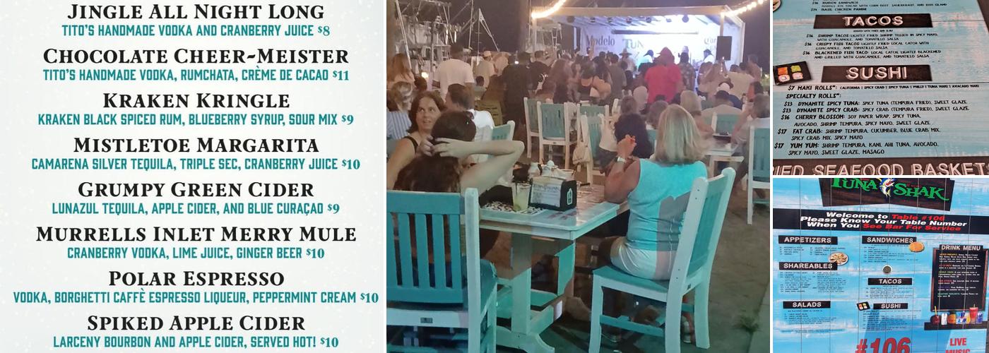 Tuna Shack Menu