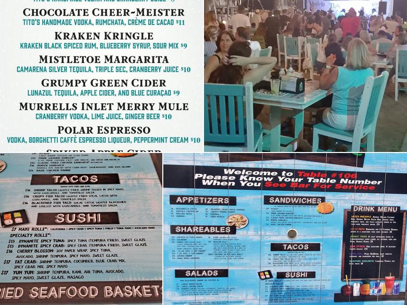 Tuna Shack Menu