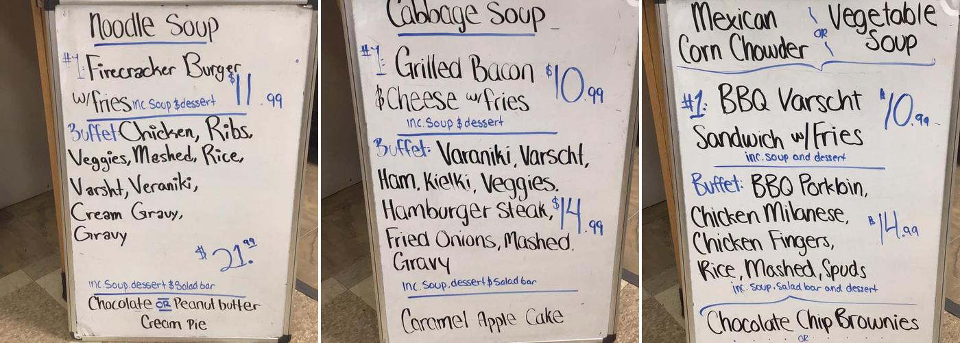 Country Grill Steak & Ribs Menu