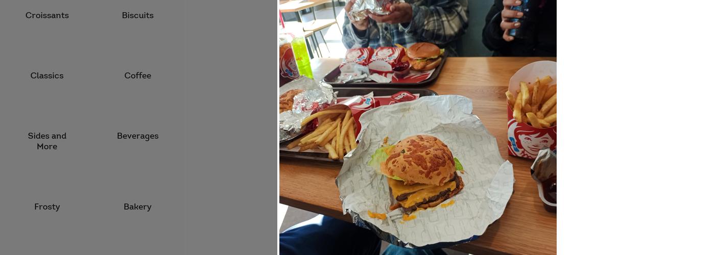 Wendy's Menu