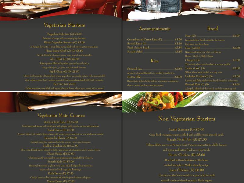 Madhu's Menu