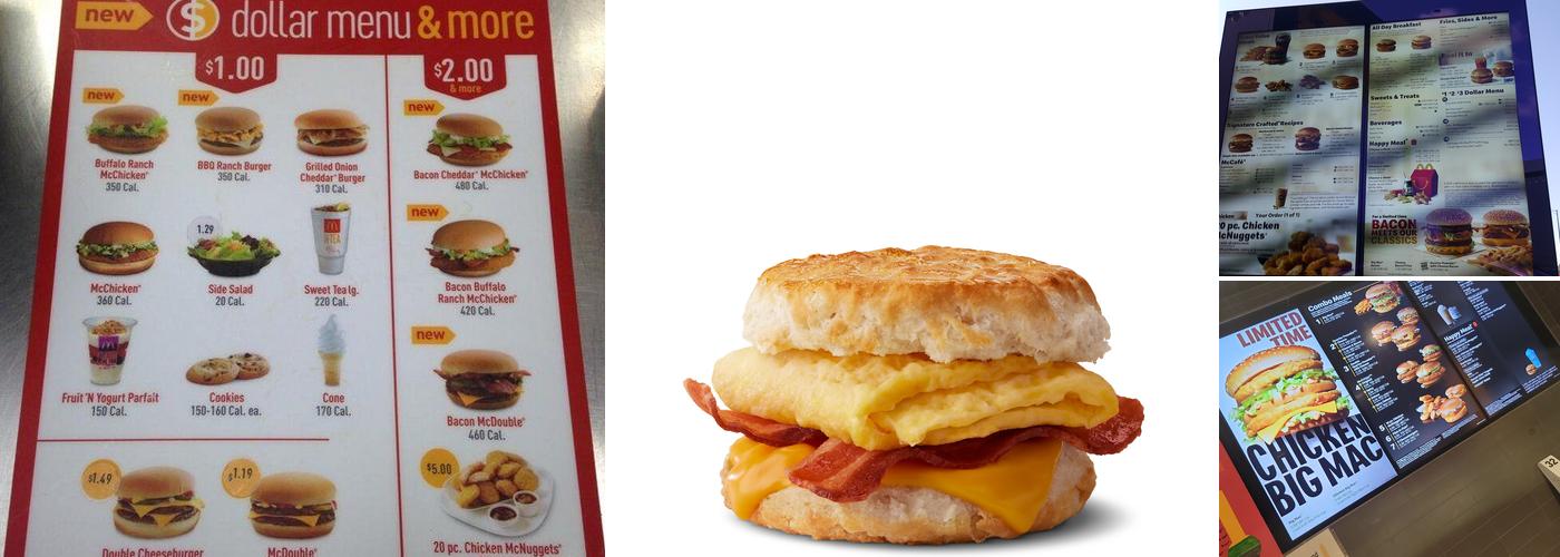 McDonald's Menu