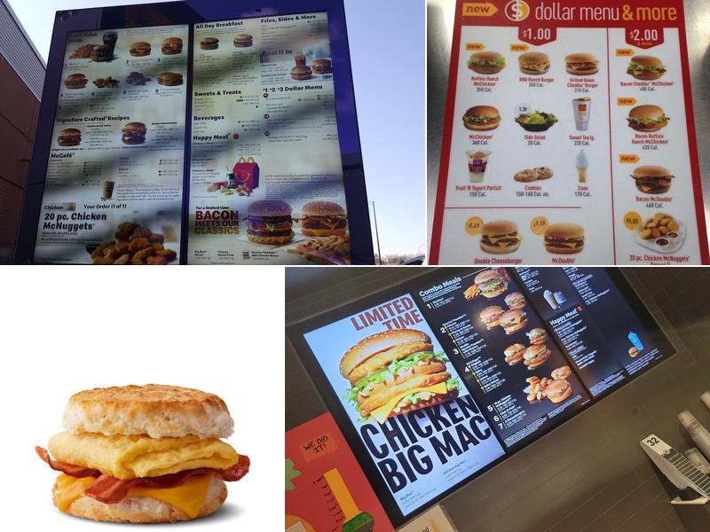 McDonald's Menu