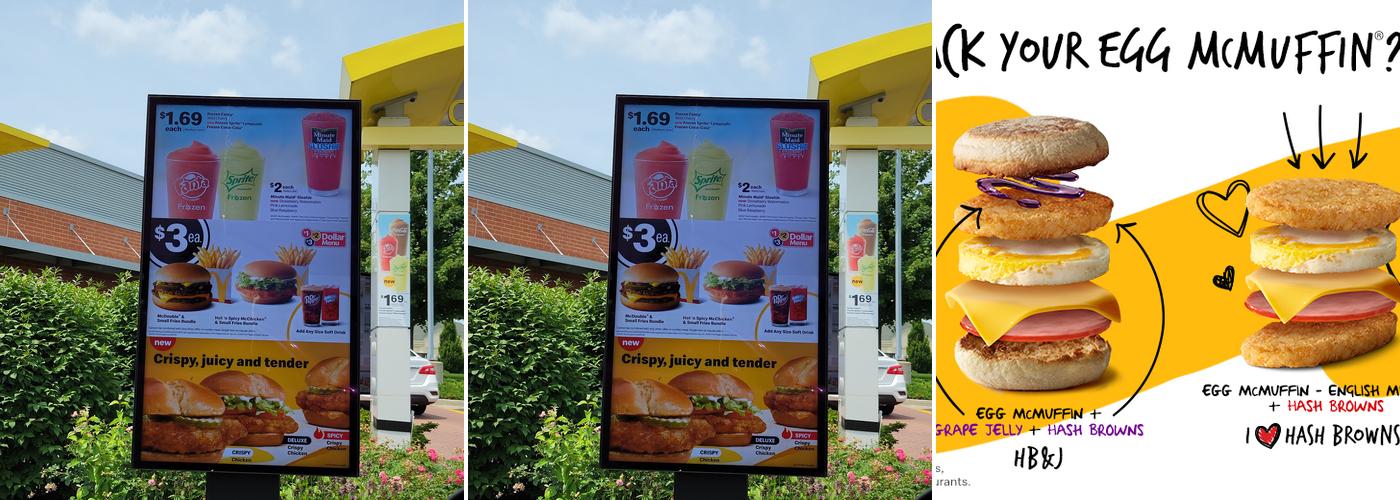 McDonald's Menu