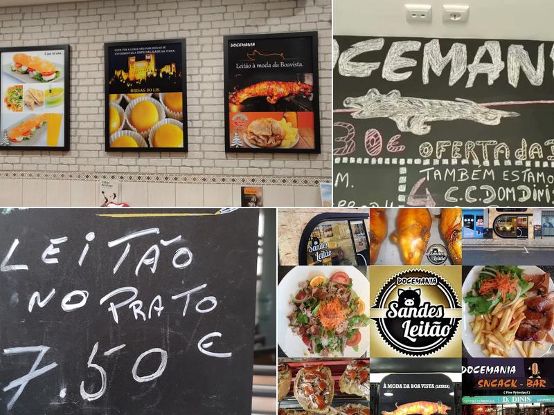 Docemania sandes de Leitão Menu