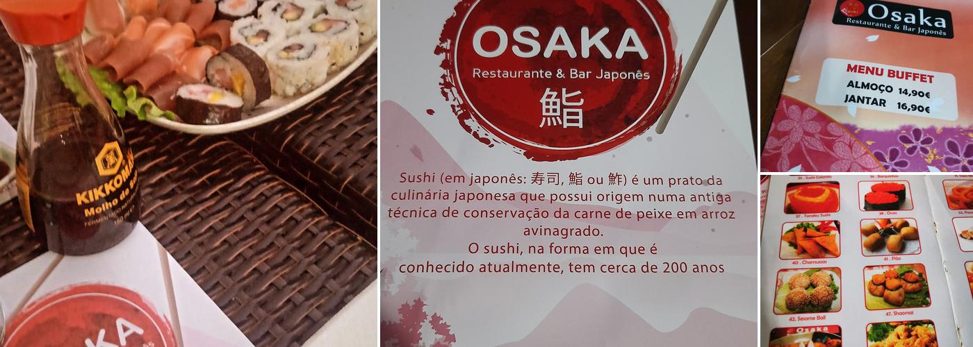 Osaka Menu
