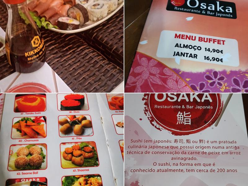 Osaka Menu