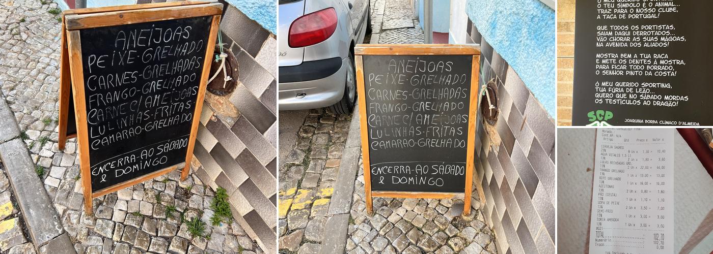 A Tasca do Careca Menu