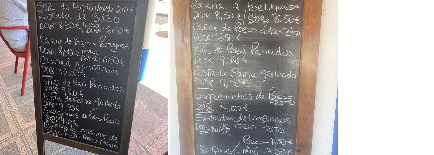 Dias Menu