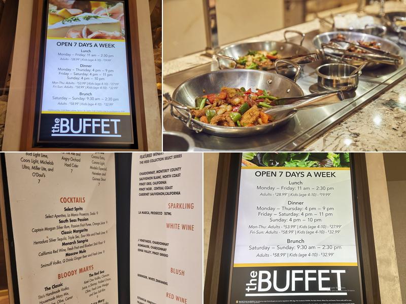 The Buffet Menu