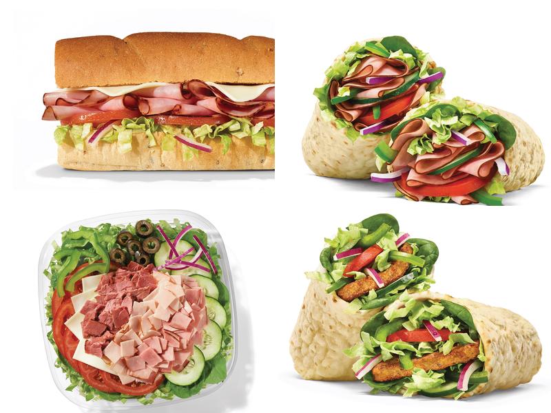 Subway Menu