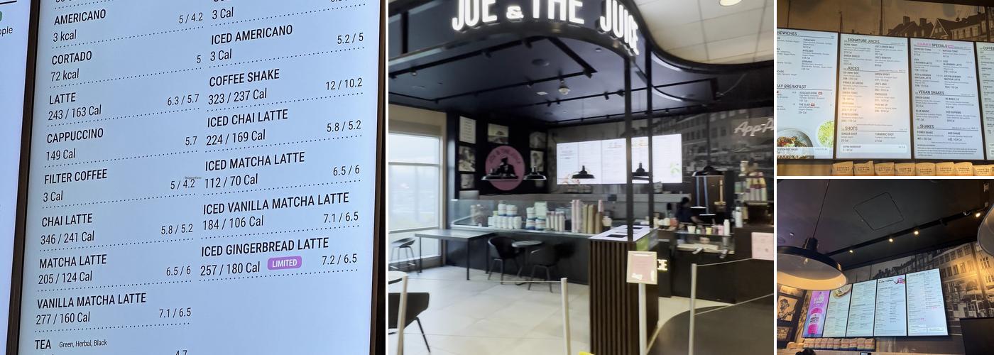 JOE & THE JUICE Menu