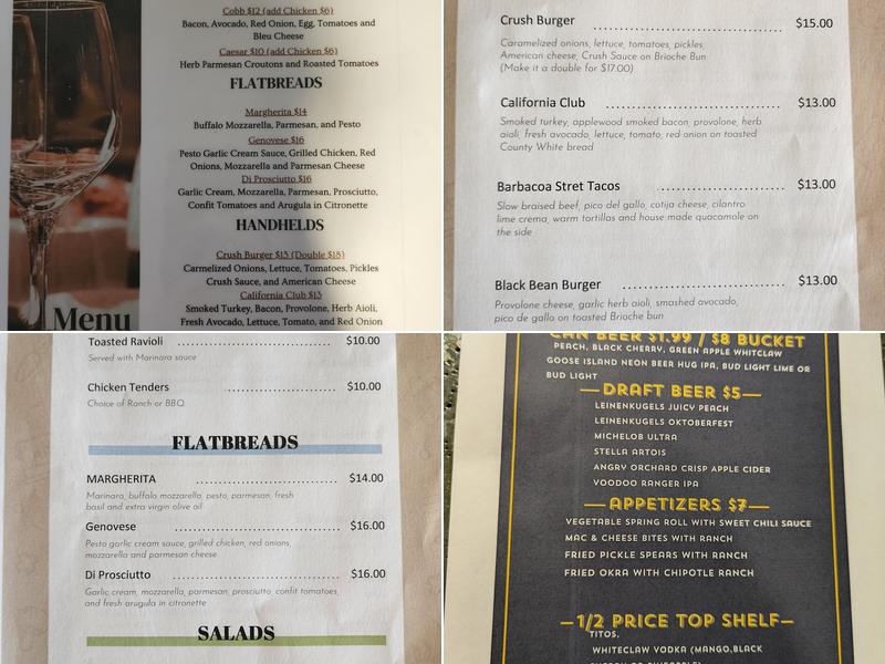 Keagan's Pub & Patio Menu