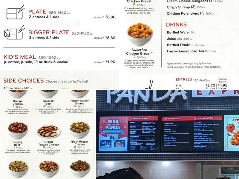 Panda Express Menu