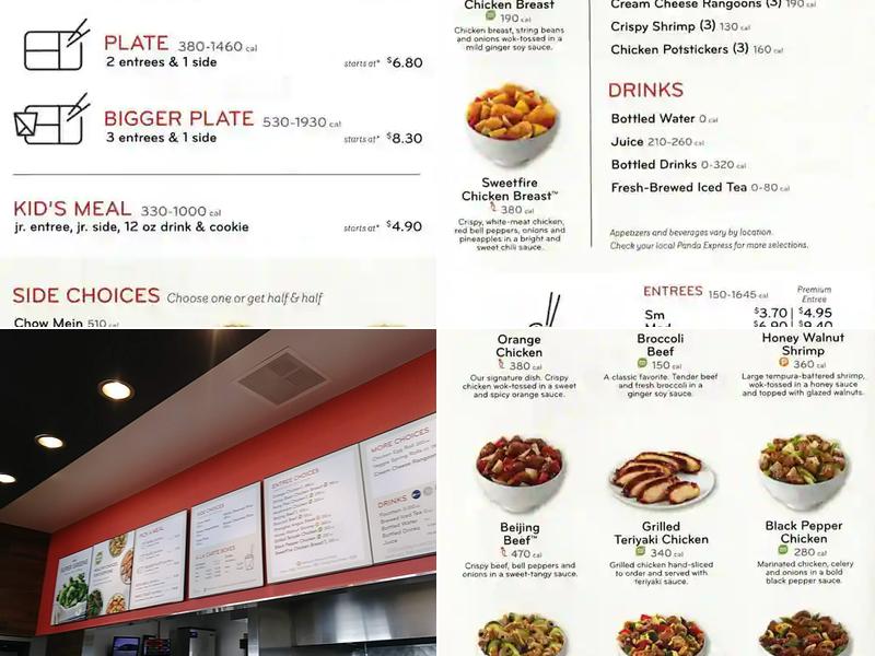 Panda Express Menu