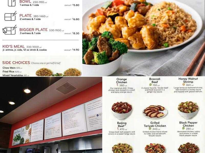 Panda Express Menu