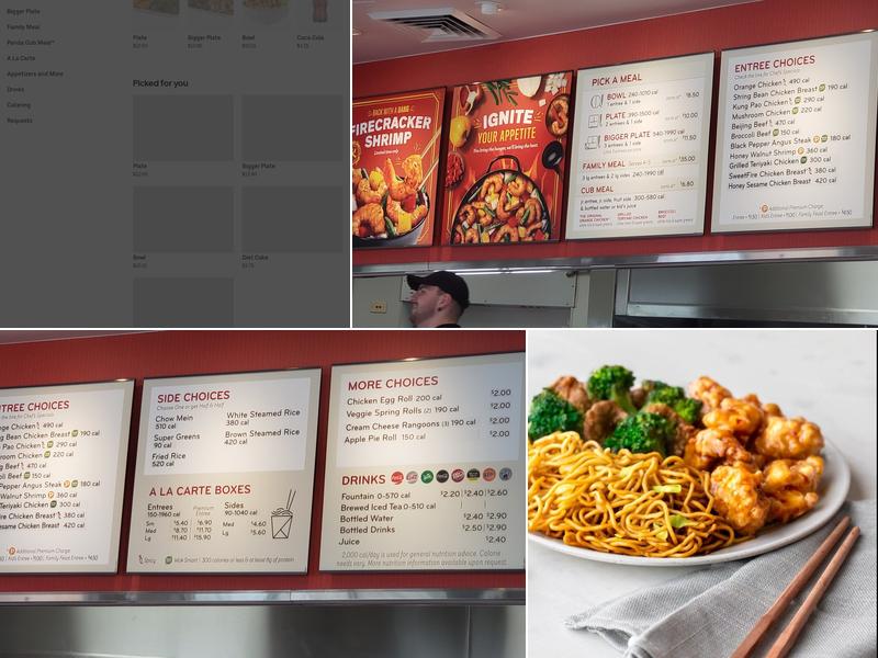Panda Express Menu