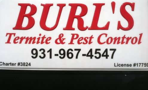 Burl's Termite & Pest Control 101 N Main St, Estill Springs Tennessee 37330