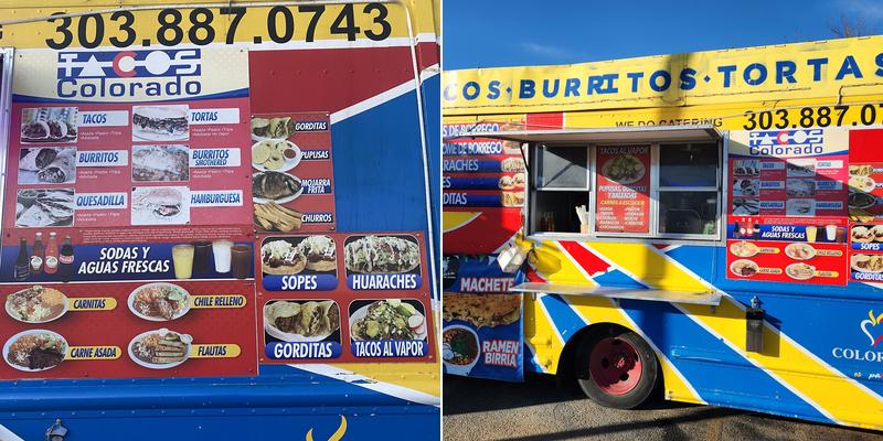 Tacos burritos tortas Menu