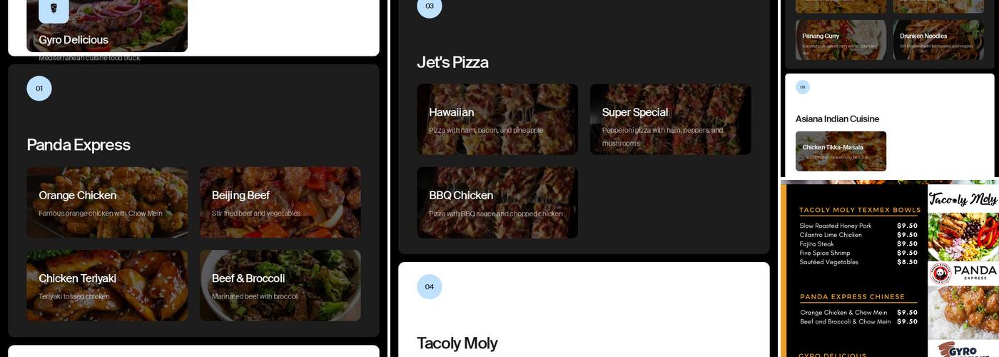 Corner Kitchen Menu
