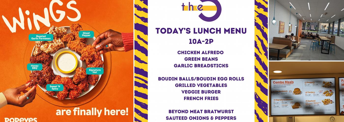 Popeyes Louisiana Kitchen Menu