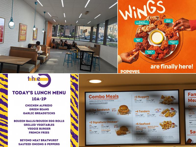 Popeyes Louisiana Kitchen Menu