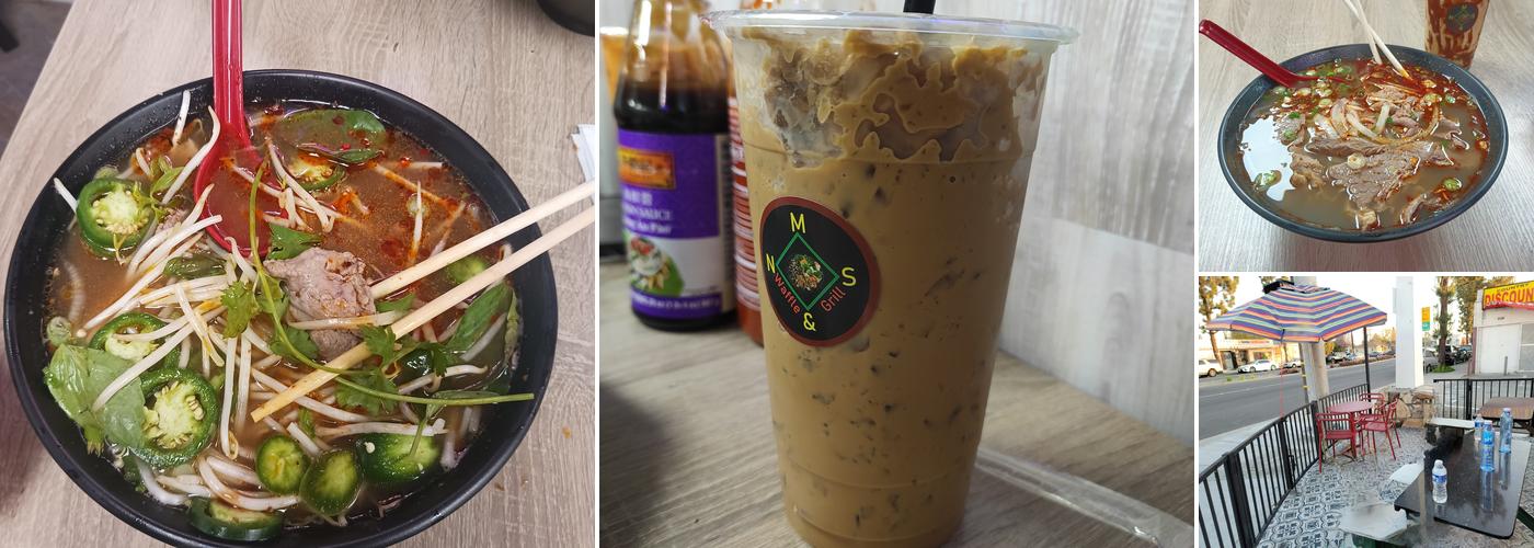 Pho waffle and grill