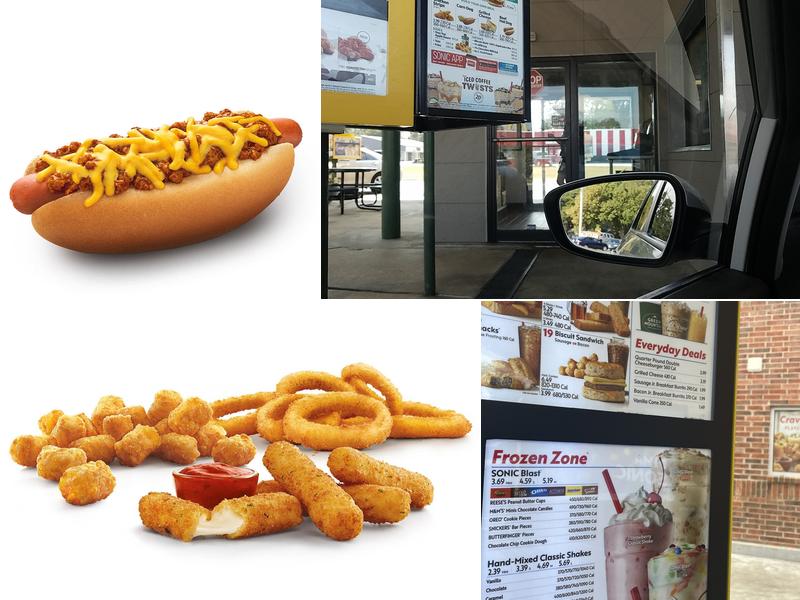 Sonic Drive-In Menu