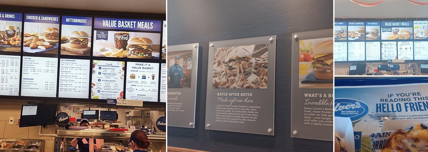 Culver’s Menu