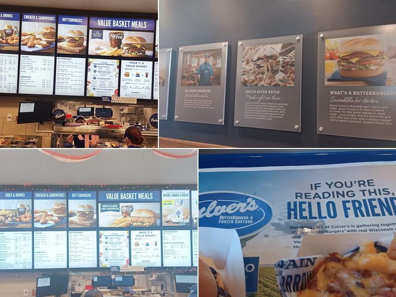 Culver’s Menu