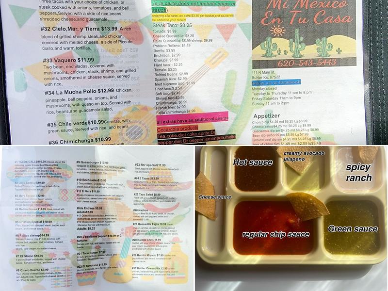 N/A Menu
