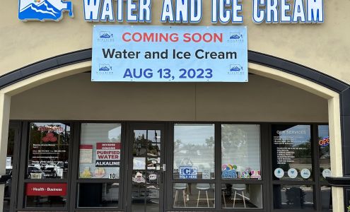 Water and Ice Cream Hillside