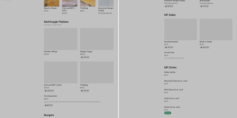 Amuse Bouche Restaurants Menu