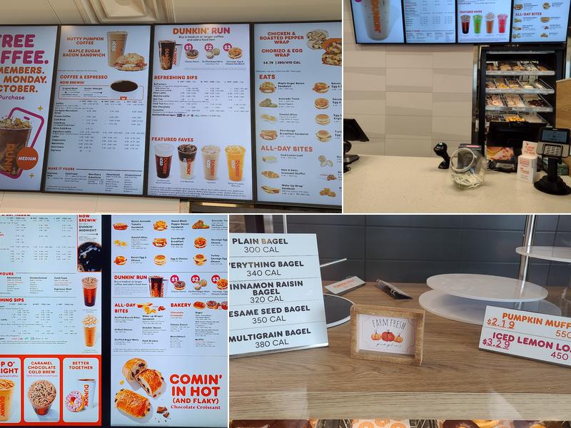 Dunkin' Menu