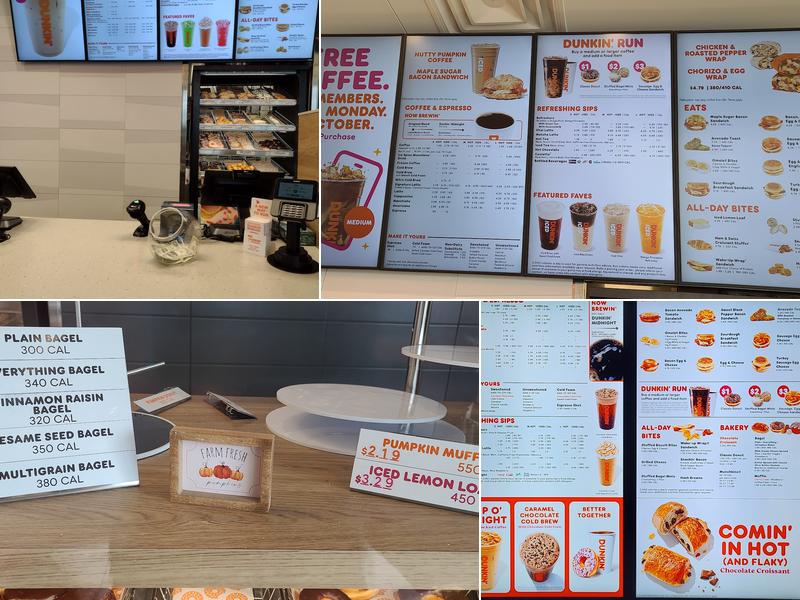 Dunkin' Menu