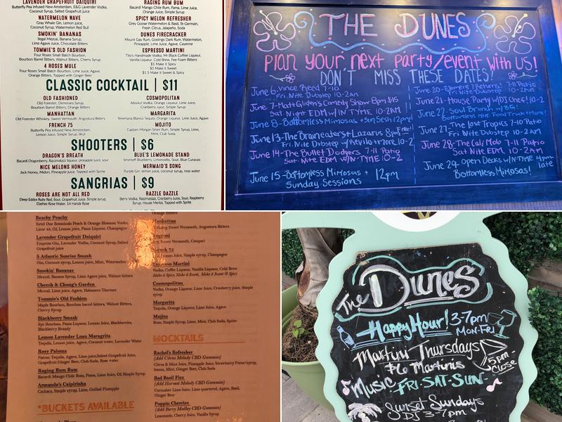 The Dunes Cocoa Beach Menu