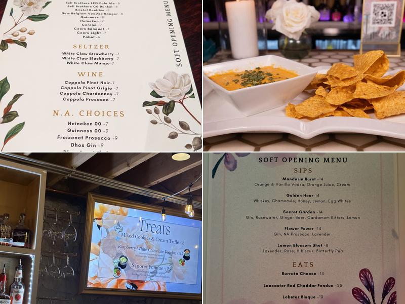 Bloom Ultra Lounge Menu