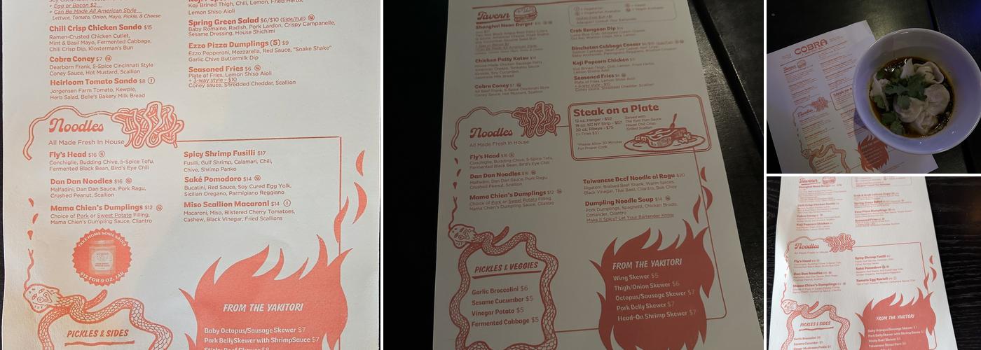 Cobra Menu