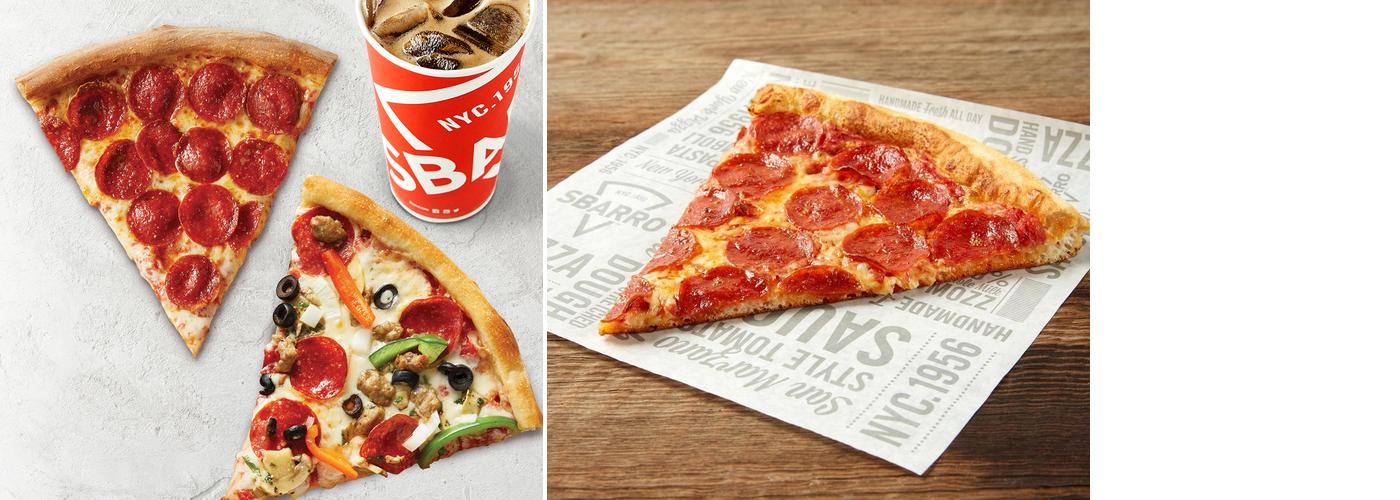 Sbarro Menu