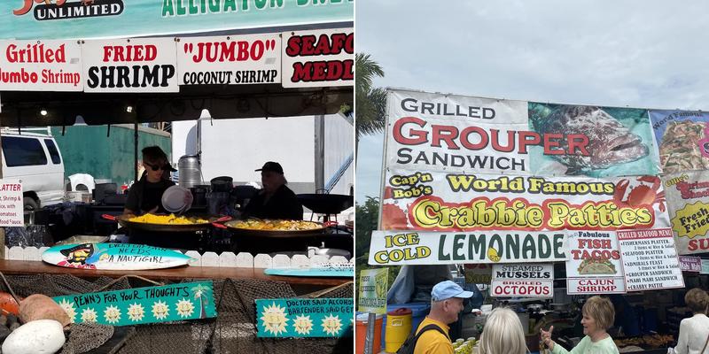 Florida Maritime Museum Menu