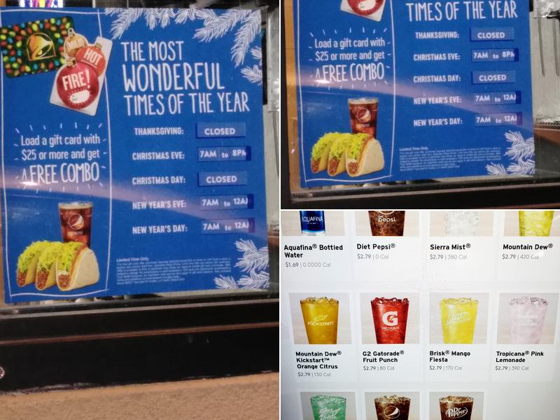 Taco Bell Menu